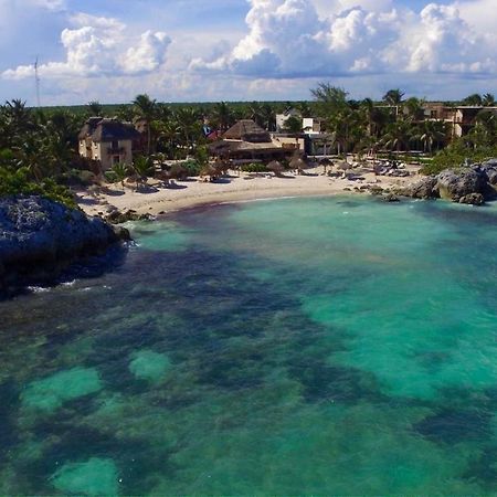Hotel Piedra Escondida Tulum Bagian luar foto