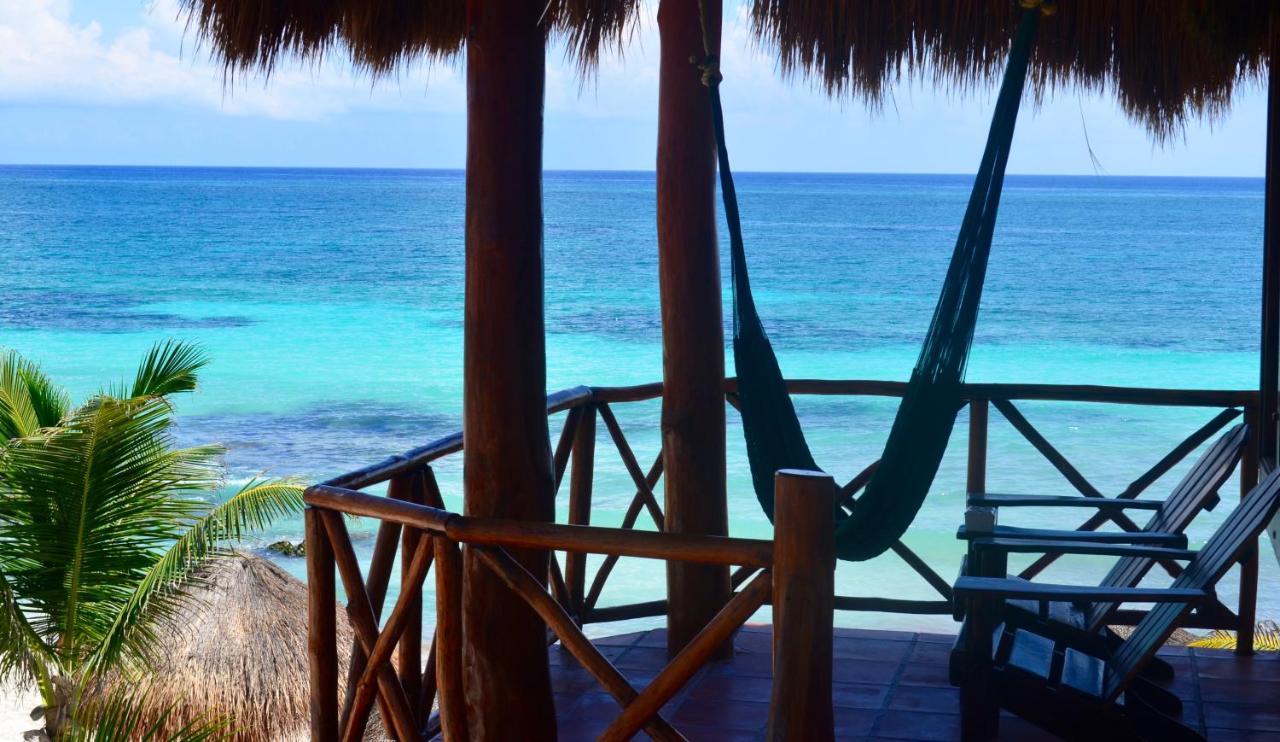 Hotel Piedra Escondida Tulum Bagian luar foto