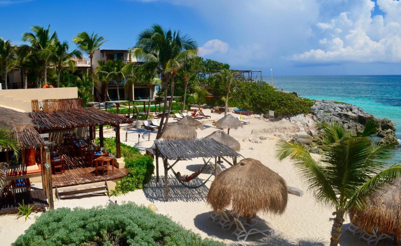 Hotel Piedra Escondida Tulum Bagian luar foto