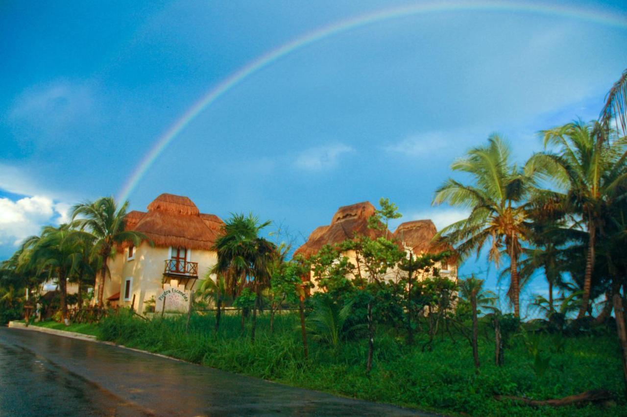 Hotel Piedra Escondida Tulum Bagian luar foto